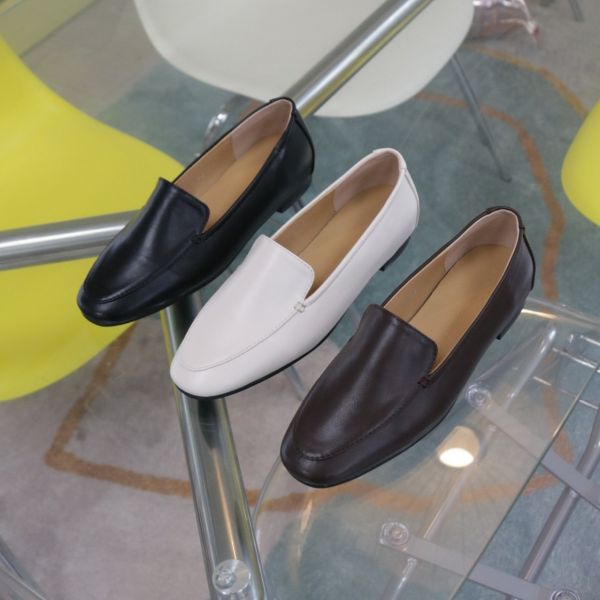 스퀘어 발편한 쿠션 여자 단화 로퍼